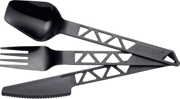 Besteckset Lightweight PRIMUS 3-tlg. Fb. schwarz