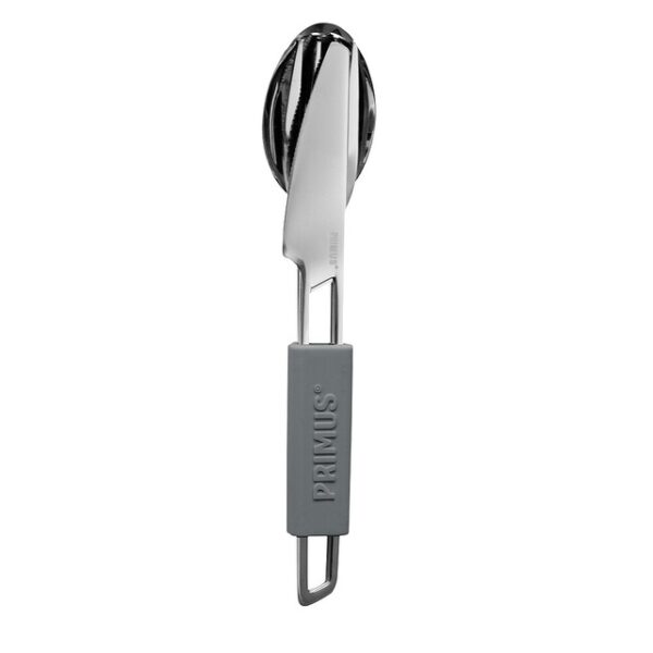 Besteckset Edelstahl PRIMUS Leisure Cutlery 3-tlg. Fb. grey – Bild 2