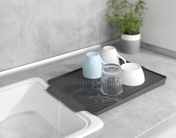 Abtropfmatte WENKO Linea Fb. grau – Bild 6