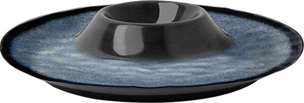 Eierbecher BRUNNER Venetian Farbe schwarz / blau