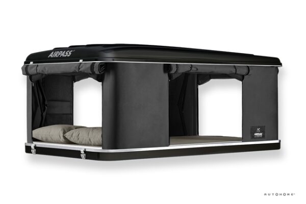 Dachzelt AirPass View Small210 x 145 Farbe schwarz / carbon – Bild 3