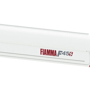 Wandmarkisenset FIAMMA F45S Gehäuse Polar White mit passend für Stellantis Adapter