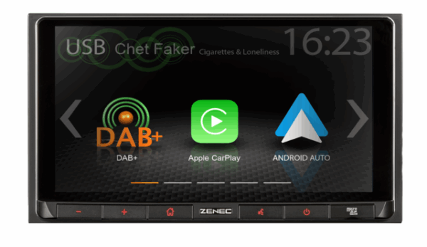 Infotainer Z-N528 -2DIN ZENEC mit Apple CarPlay & Android Auto