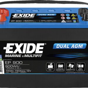 Batterie EXIDE Dual AGM EP 900 100 Ah _K20_