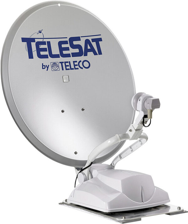 Set Telesat TELECO BT 65 Smart Satanlage ohne Bedienteil mit SPC, TEK22DE RV TV Kabel RG58+2X1MMQ