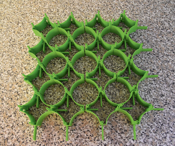 Alleshalter froli Set 16 Stück, Farbe grün