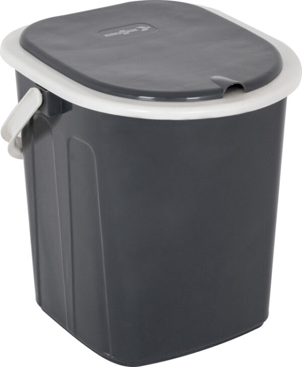 Eimertoilette BRUNNER Optipot inkl. Sitz Farbe schwarz / grau – Bild 3
