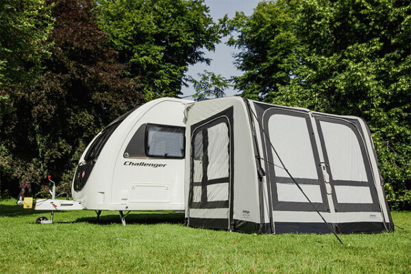 Caravan Vorzelt Vango Baletto Air 260 Elements Shield, kein Boden Farbe grau violett – Bild 3