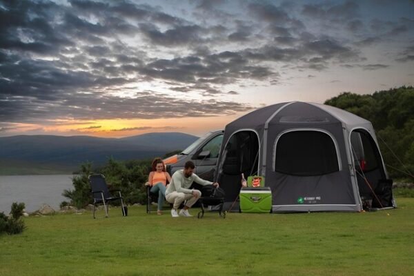 Busvorzelt Vango Hexaway Pro Air Low Farbe shadow grey – Bild 3