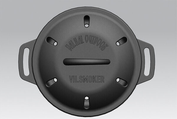Smoker VALHAL OUTDOOR Gusseisen Durchm. 17 cm – Bild 2
