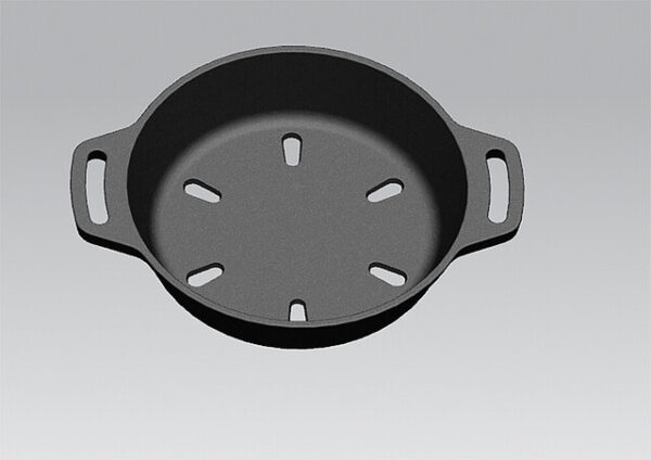 Smoker VALHAL OUTDOOR Gusseisen Durchm. 17 cm – Bild 3