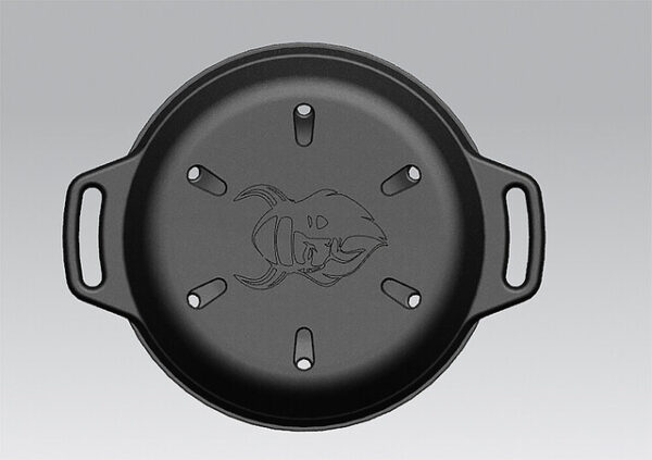 Smoker VALHAL OUTDOOR Gusseisen Durchm. 17 cm – Bild 4