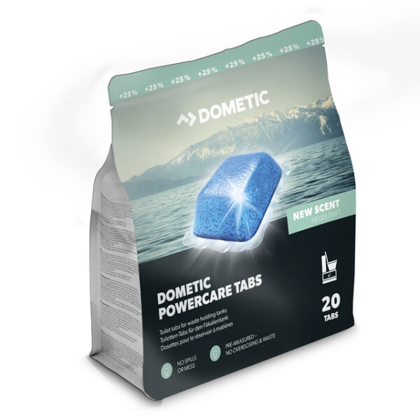 Sanitärzusatz DOMETIC Power Care Tabs Inhalt 20 Stück 0,5 kg – Bild 2