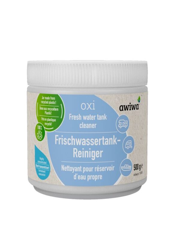 Frischwassertank Reiniger awiwa Inhalt: 0,5 kg CH-Version