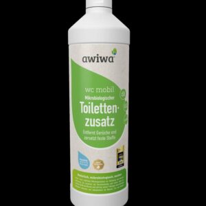 Toilettenzusatz awiwa mikrobiologisch wc mobil Inhalt 1 l CH-Version