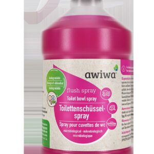 Toilettenschüssel-Spray awiwa flush spray Inhalt 0,5 l mikrobiologisch CH-Version
