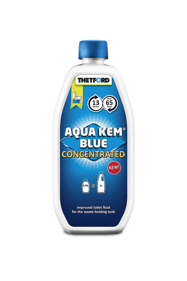 Toilettenflüssigkeit Thetford konzentriert Aqua Kem blue 0,78 l VE=12 Stück CH-Version