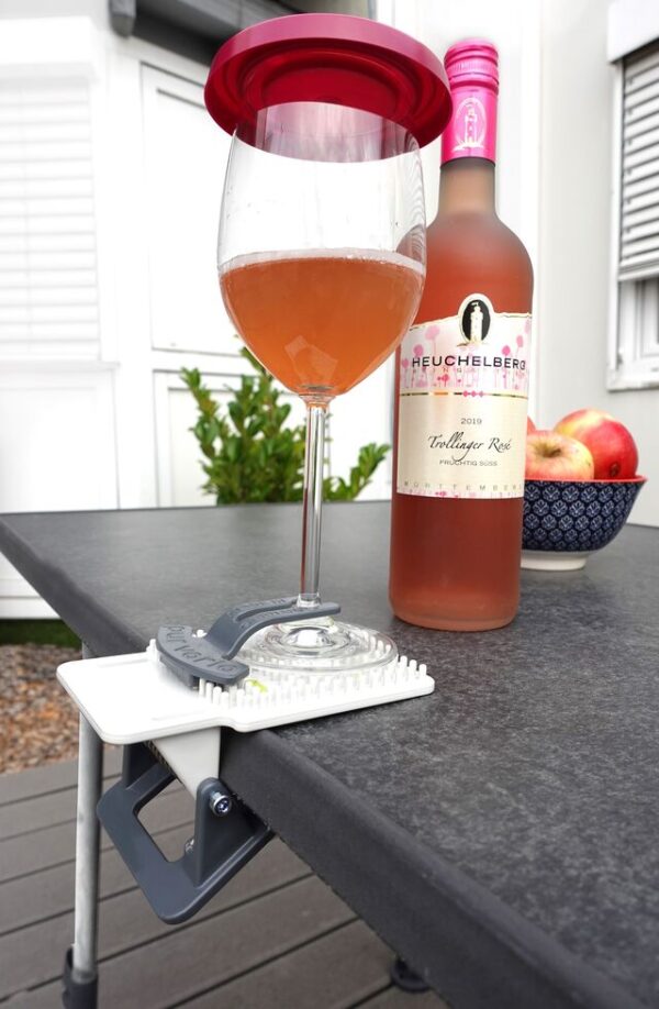 Stilglashalter purvario Ivy für Wein- und Sektgläser 2er Set – Bild 7