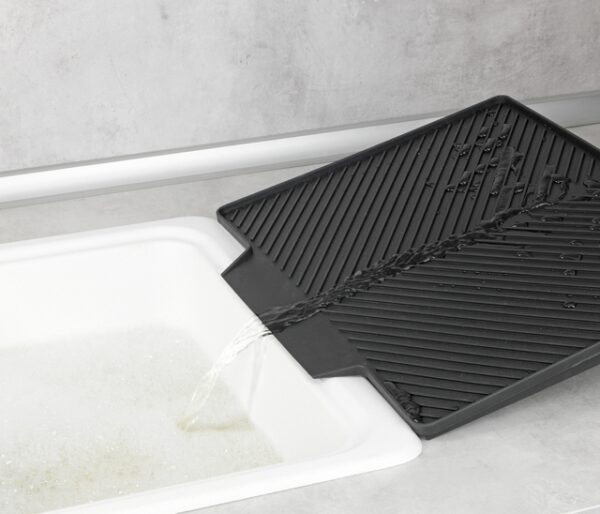 Abtropfmatte Maximex Nelia mit Gestell Farbe schwarz – Bild 5