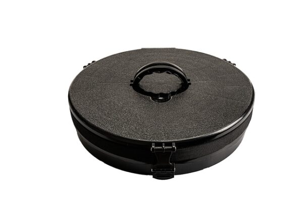 Faltbare Toilette H.A.B.A. Torgano Farbe schwarz – Bild 2