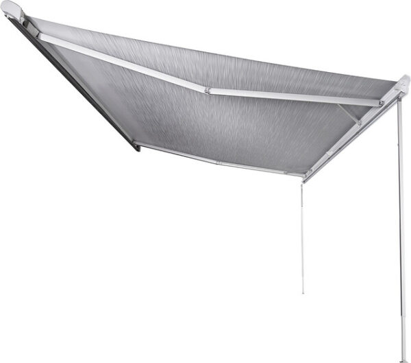 Dachmarkise THULE Omnistor 9200 600 x 300 cm Tuch Fb. mystic grey Gehäuse Fb. weiß mit Motor – Bild 2