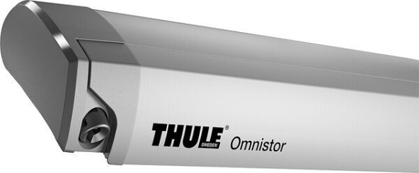 Dachmarkise THULE Omnistor 9200 550 x 300 cm Tuch Fb. mystic grey Gehäuse Fb. silber mit Motor – Bild 2