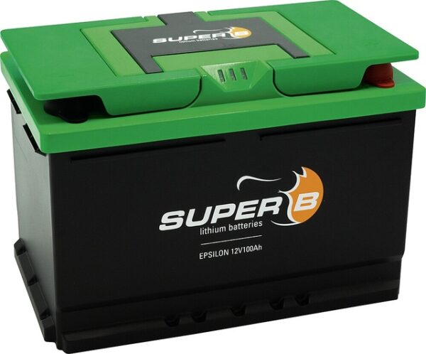 Batteriesystem SUPER B Epsilon Lithium Batterie 12 V 100 Ah