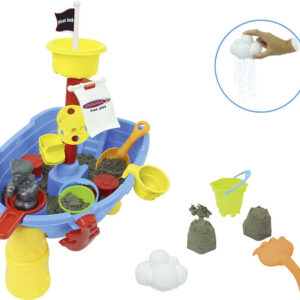 Sand- und Wasserspieltisch Jamara Pirat Jack 21-tlg.