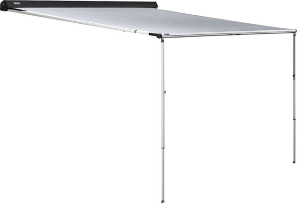 Wandmarkise THULE 3200 270 x 250 cm Tuch Fb. uni grau Gehäuse Fb. silber – Bild 3