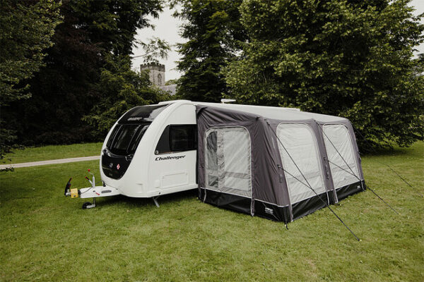 Caravan Vorzelt Vango Balletto Air 390 Elements Shield, kein Boden Farbe grau violett – Bild 2
