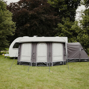 Caravan Vorzelt Vango Tuscany Air 400 Elements ProShield, kein Boden Farbe grau