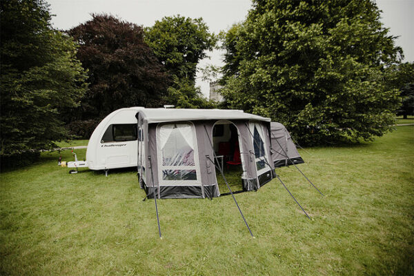 Caravan Vorzelt Vango Tuscany Air 400 Elements ProShield, kein Boden Farbe grau – Bild 2