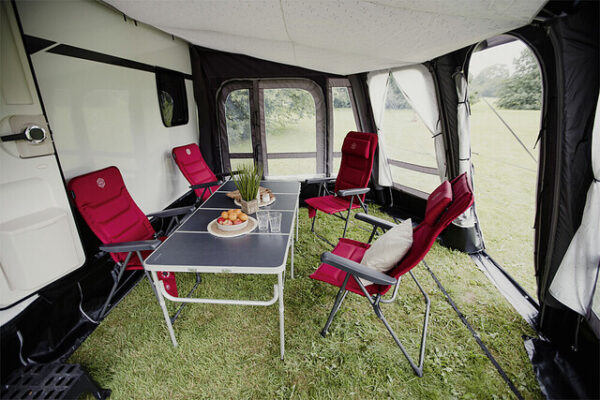 Caravan Vorzelt Vango Tuscany Air 400 Elements ProShield, kein Boden Farbe grau – Bild 4