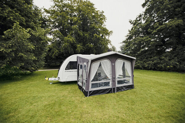 Caravan Vorzelt Vango Riviera Air 330 Elements ProShield, kein Boden Farbe Schattengrau – Bild 3