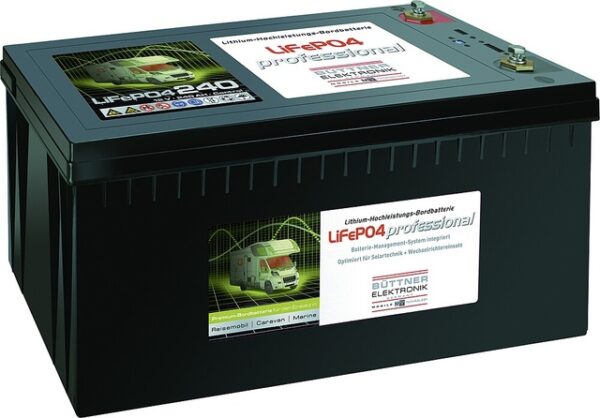 Bord-Versorgungsbatterie BÜTTNER ELEKTRONIK Li-Ionen 240 AH