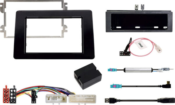 Einbausatz ZENECZ-EACC-RNM3K passend für Zenec /Xzent 1+2 DIN in RenaultMaster 3