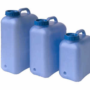 Kanister mit Servicegriff CARYSAN® 18 l 28,5 x 46,5 x 17 cm Farbe blau
