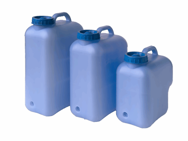 Kanister mit Servicegriff CARYSAN® 18 l 28,5 x 46,5 x 17 cm Farbe blau