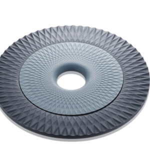 Topfuntersetzer GEFU CIRCO 2-tlg. Farbe schwarz / grau