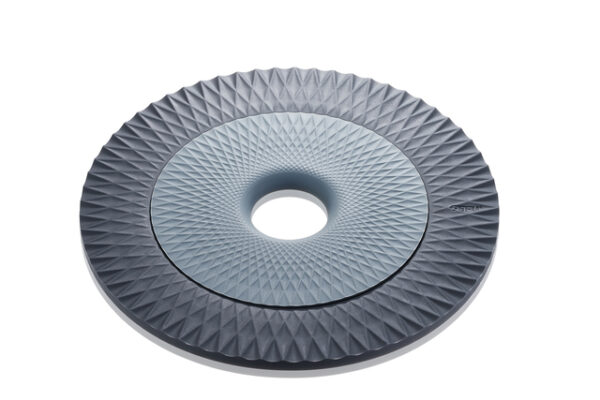 Topfuntersetzer GEFU CIRCO 2-tlg. Farbe schwarz / grau