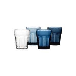 Gläserset Bo-Camp Mix and Match 4-tlg. 200 ml Farbe blau