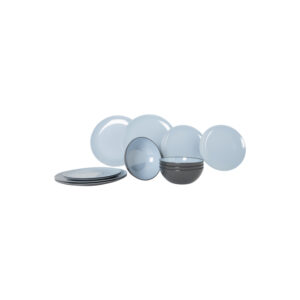 Geschirrset gimex Vivid Line 12-tlg. Farbe hellblau