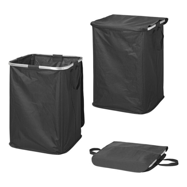 Wäschekorb ProPlus XL faltbar Farbe schwarz – Bild 2