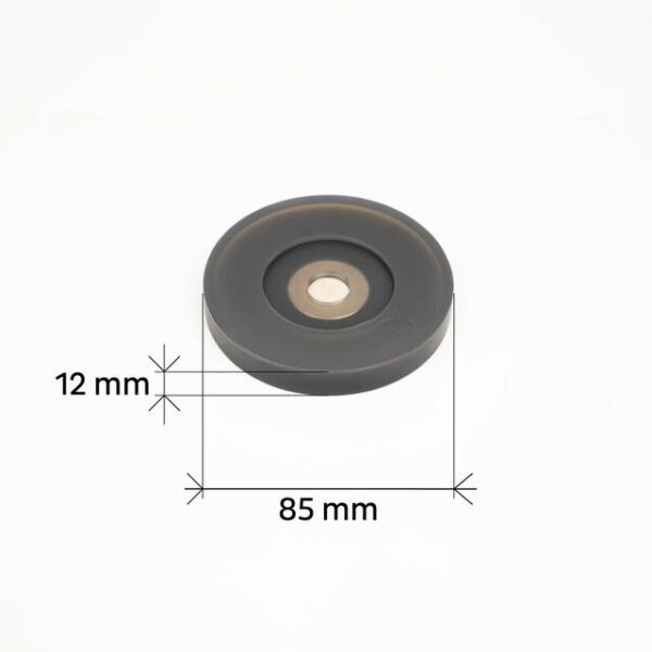 Magnet-Kondom-Bundle silwy Farbe anthrazit, 4er- Set