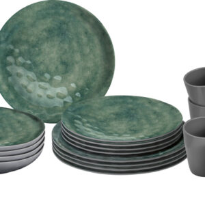 Geschirrset BRUNNER Venetian 16-tlg. Farbe sea green