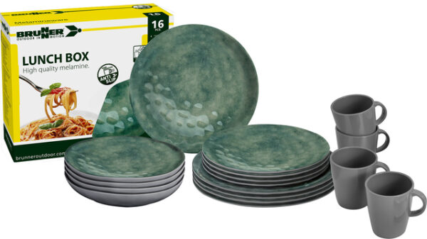 Geschirrset BRUNNER Venetian 16-tlg. Farbe sea green – Bild 2
