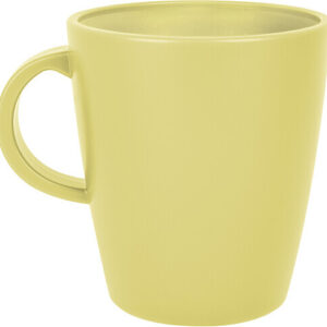 BRUNNER Henkelbecher Dolomit Farbe gelb