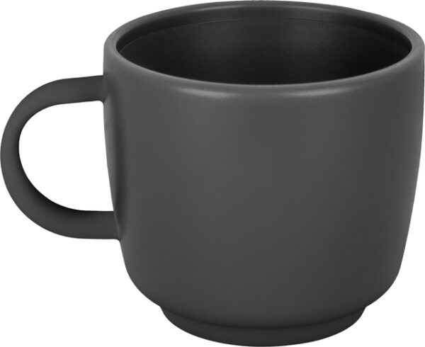 Henkelbecher BRUNNER Cappuccino Dolomit Farbe grau