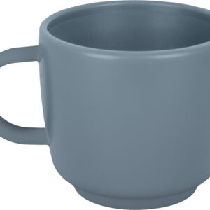 Henkelbecher BRUNNER Cappuccino Dolomit Farbe blau