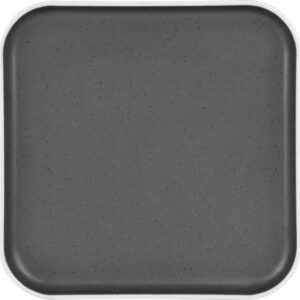 Essteller BRUNNER eckig Dolomit 25 x 25 cm Farbe grau